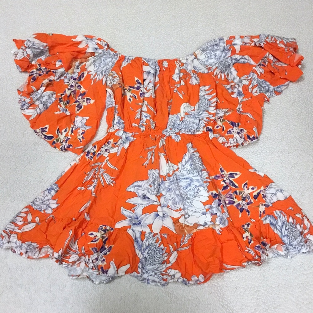 Floral Ruffle Dress - Picture 3 of 6